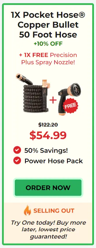 Pocket Hose price